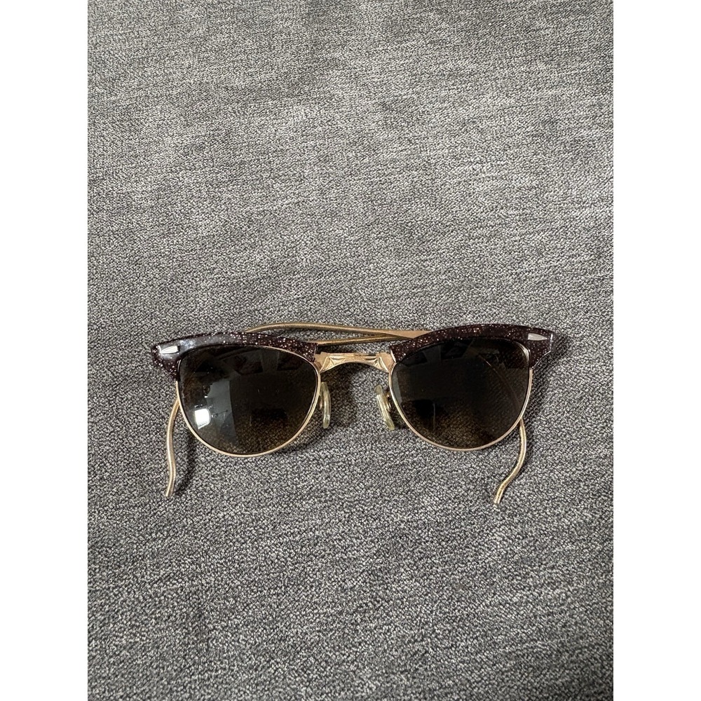 VINTAGE American Optical Cat Eye 1/10 12K‎ Gold Filled Bifocal Sunglasses 6
